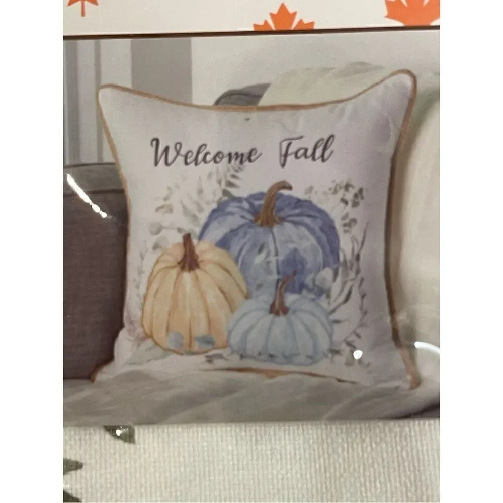 Welcome Fall pillow cover nwt